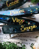 Zodiac hair clips