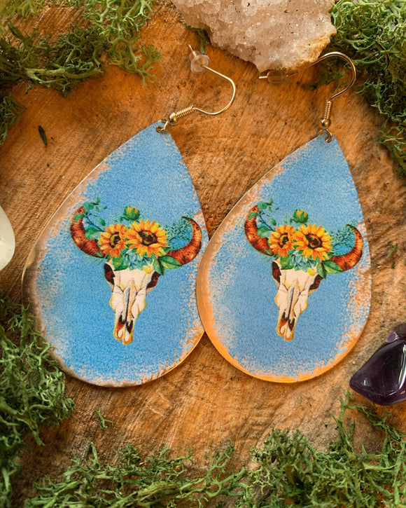 Cowgirl earrings