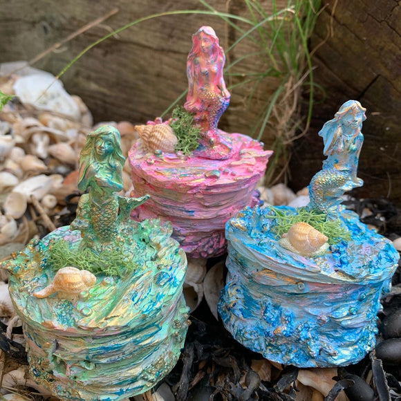 Mermaid Trinket Boxes