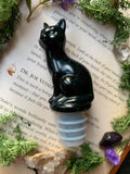 Lucky Black Cat wine stopper